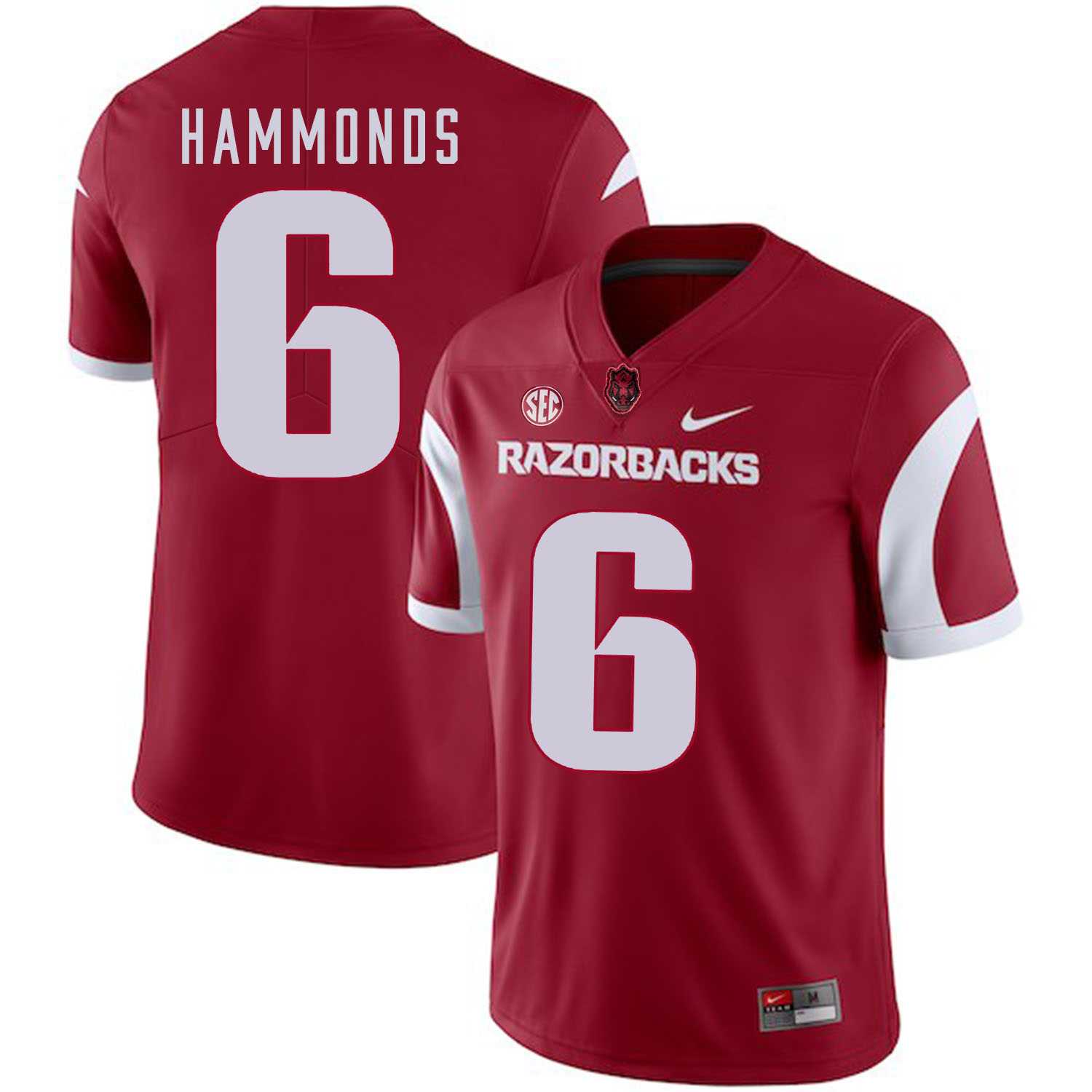 Arkansas Razorbacks 6 T.J. Hammonds Red College Football Jersey Dzhi,We sell and wholesale Arkansas Razorbacks 6 T.J. Hammonds Red College Football Jersey Dzhi on line form chian!